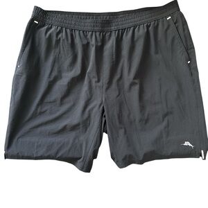 Tommy Bahama XXL Island Zone Big & Tall Swim Shorts Men's Black Lined